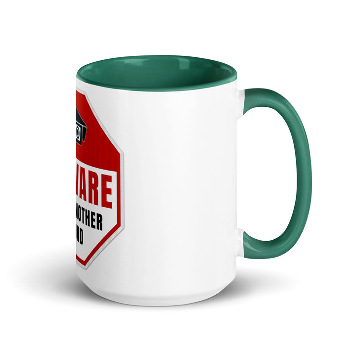Mug with Color Inside | Be aware jewish mother