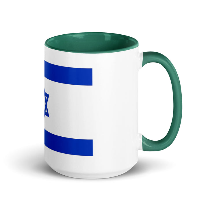 Mug with Color Inside | Israel Flag