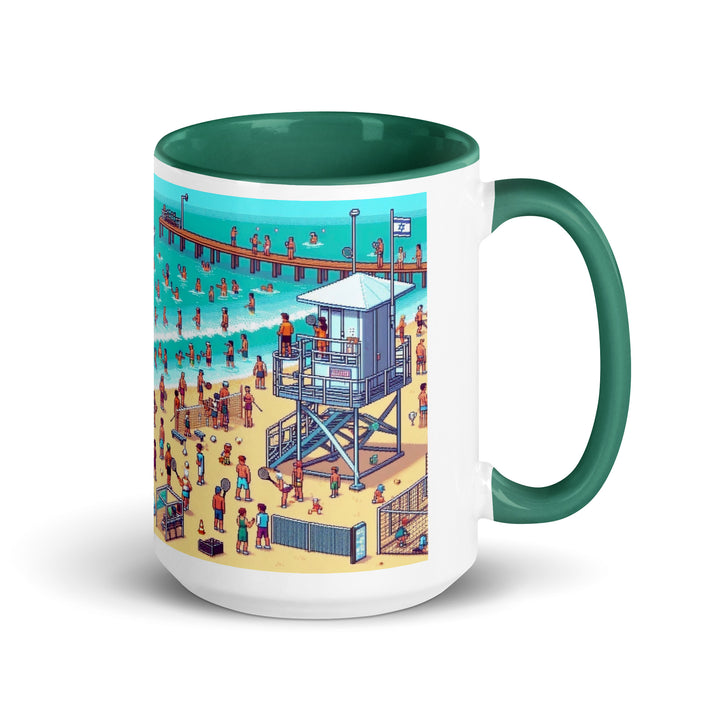 Mug with Color Inside | TLV Frishman Beach 16 Bit