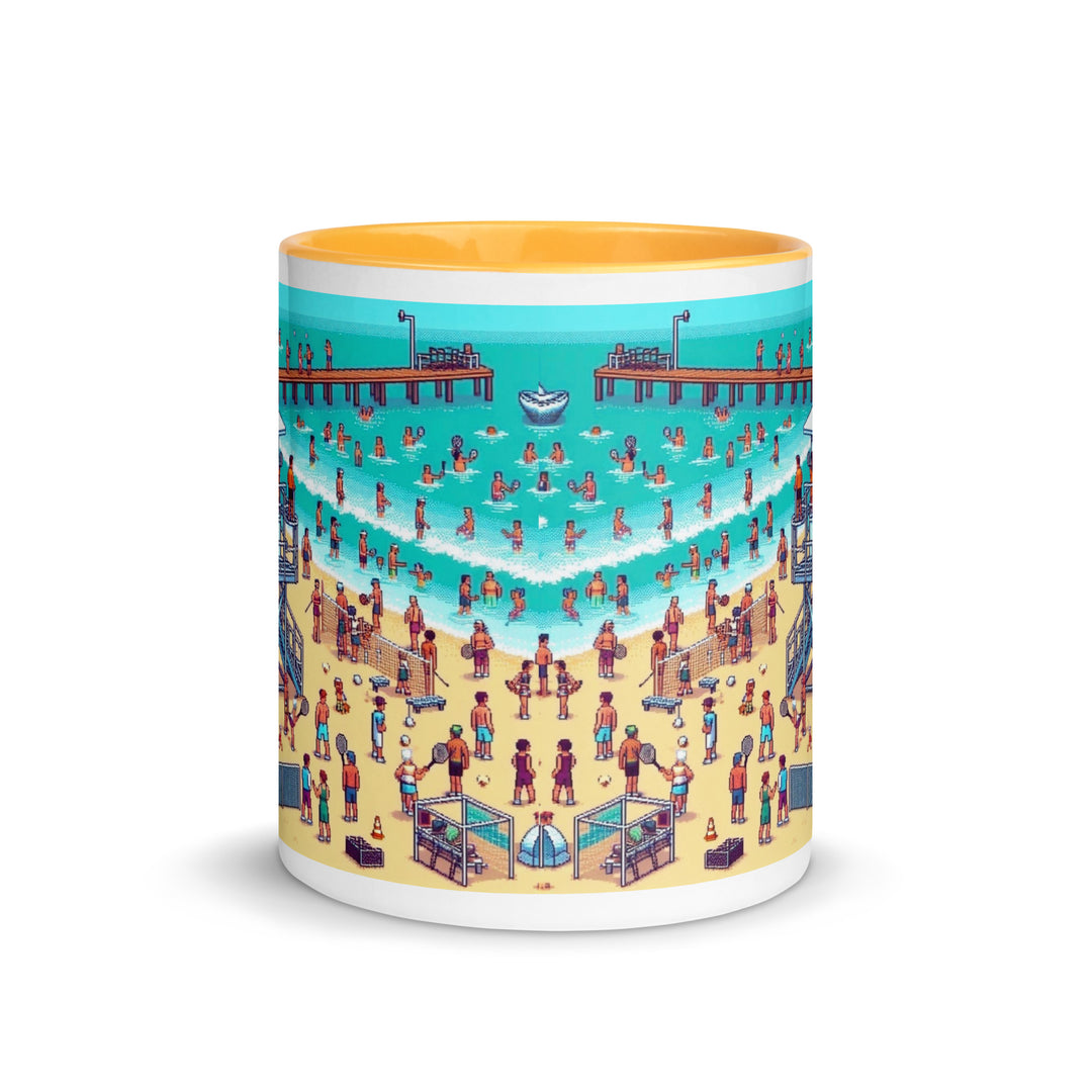 Mug with Color Inside | TLV Frishman Beach 16 Bit