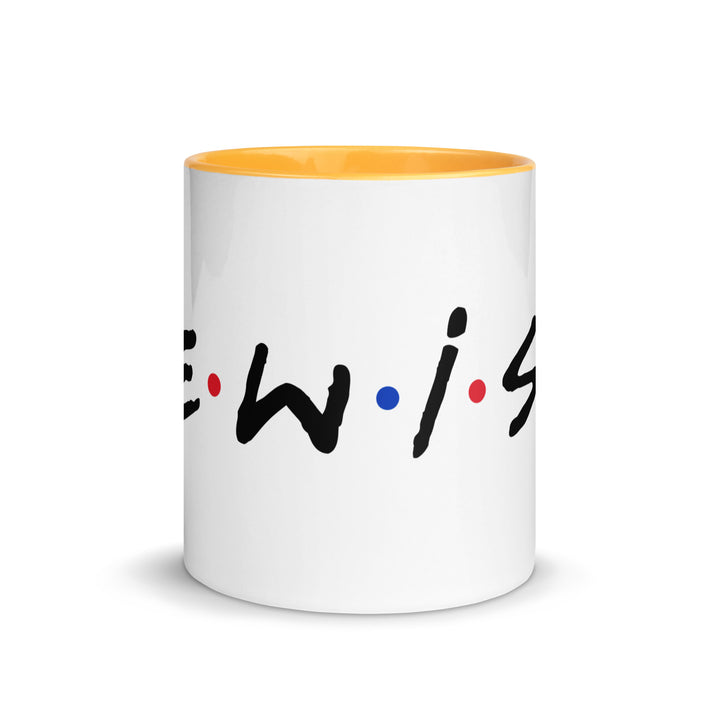 Mug with Color Inside | J.E.W.I.S.H.