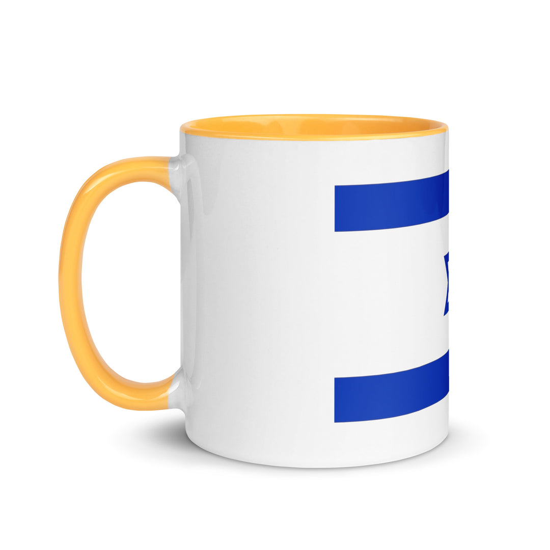 Mug with Color Inside | Israel Flag