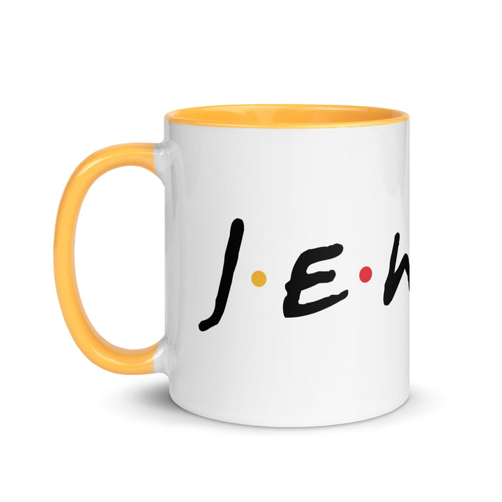 Mug with Color Inside | J.E.W.I.S.H.