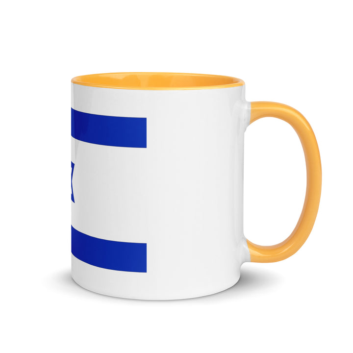 Mug with Color Inside | Israel Flag