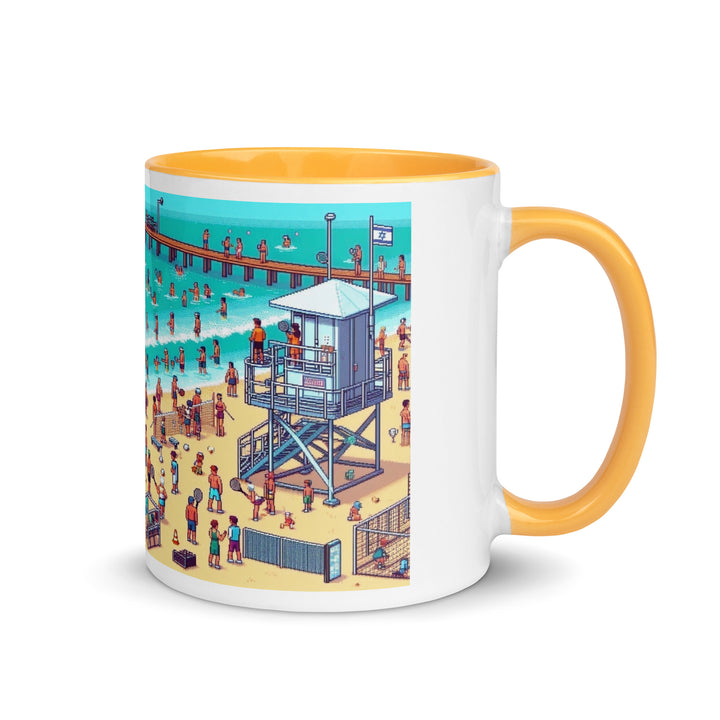 Mug with Color Inside | TLV Frishman Beach 16 Bit