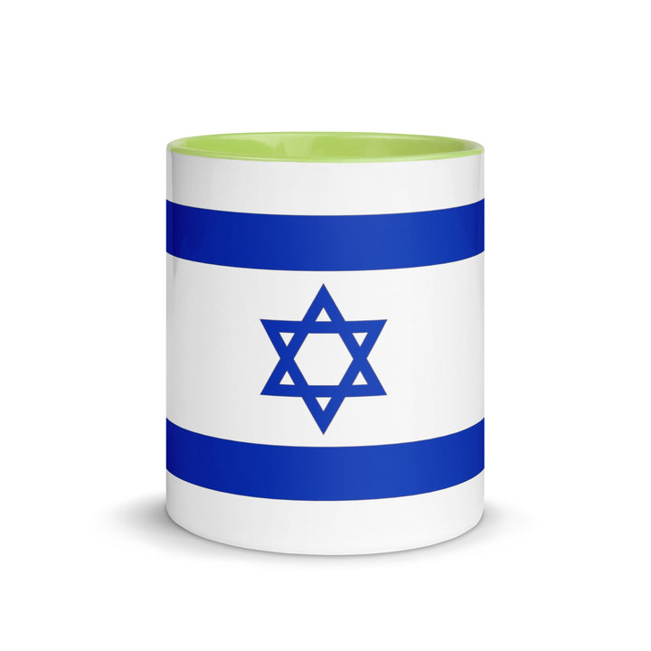 Mug with Color Inside | Israel Flag