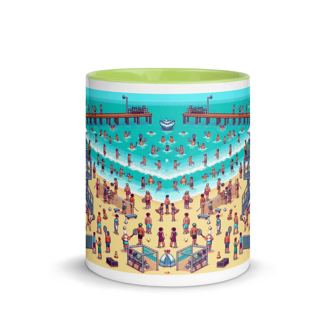 Mug with Color Inside | TLV Frishman Beach 16 Bit