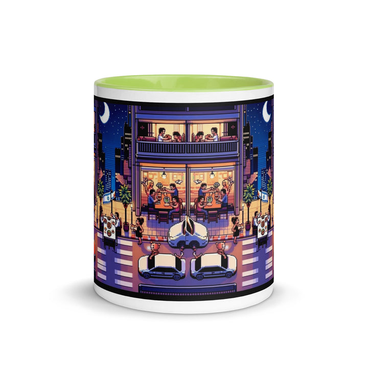 Mug with Color Inside | TLV Nightlife 16 Bit