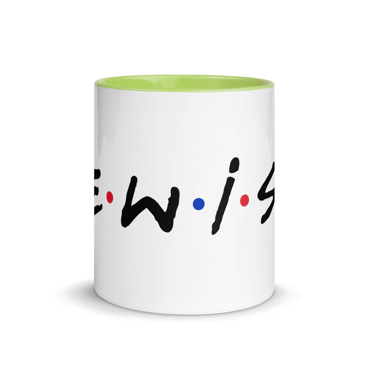 Mug with Color Inside | J.E.W.I.S.H.