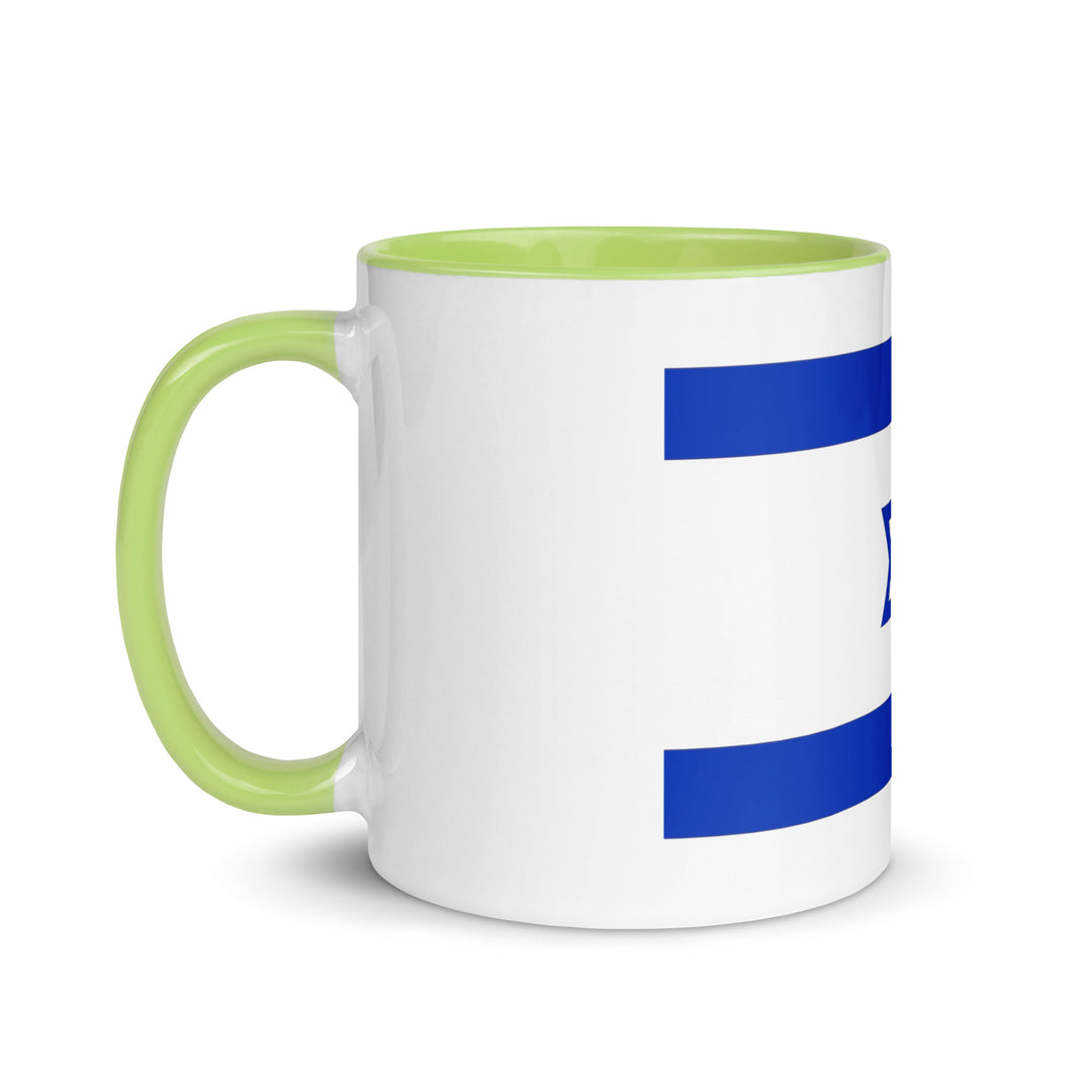 Mug with Color Inside | Israel Flag