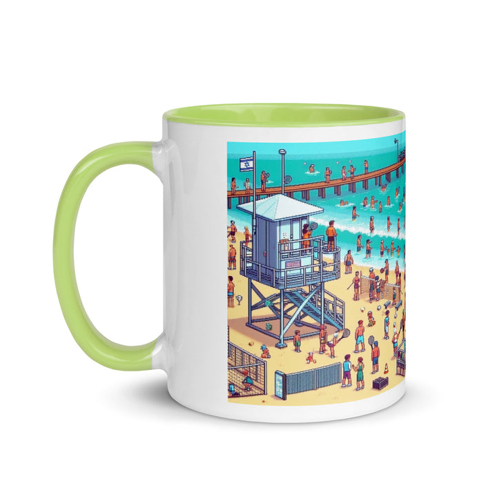 Mug with Color Inside | TLV Frishman Beach 16 Bit