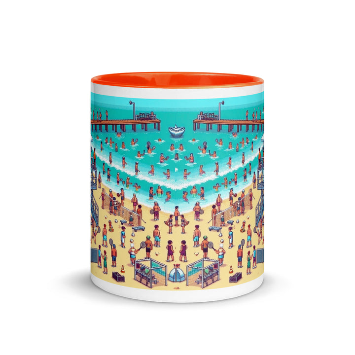 Mug with Color Inside | TLV Frishman Beach 16 Bit
