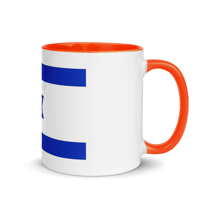 Mug with Color Inside | Israel Flag