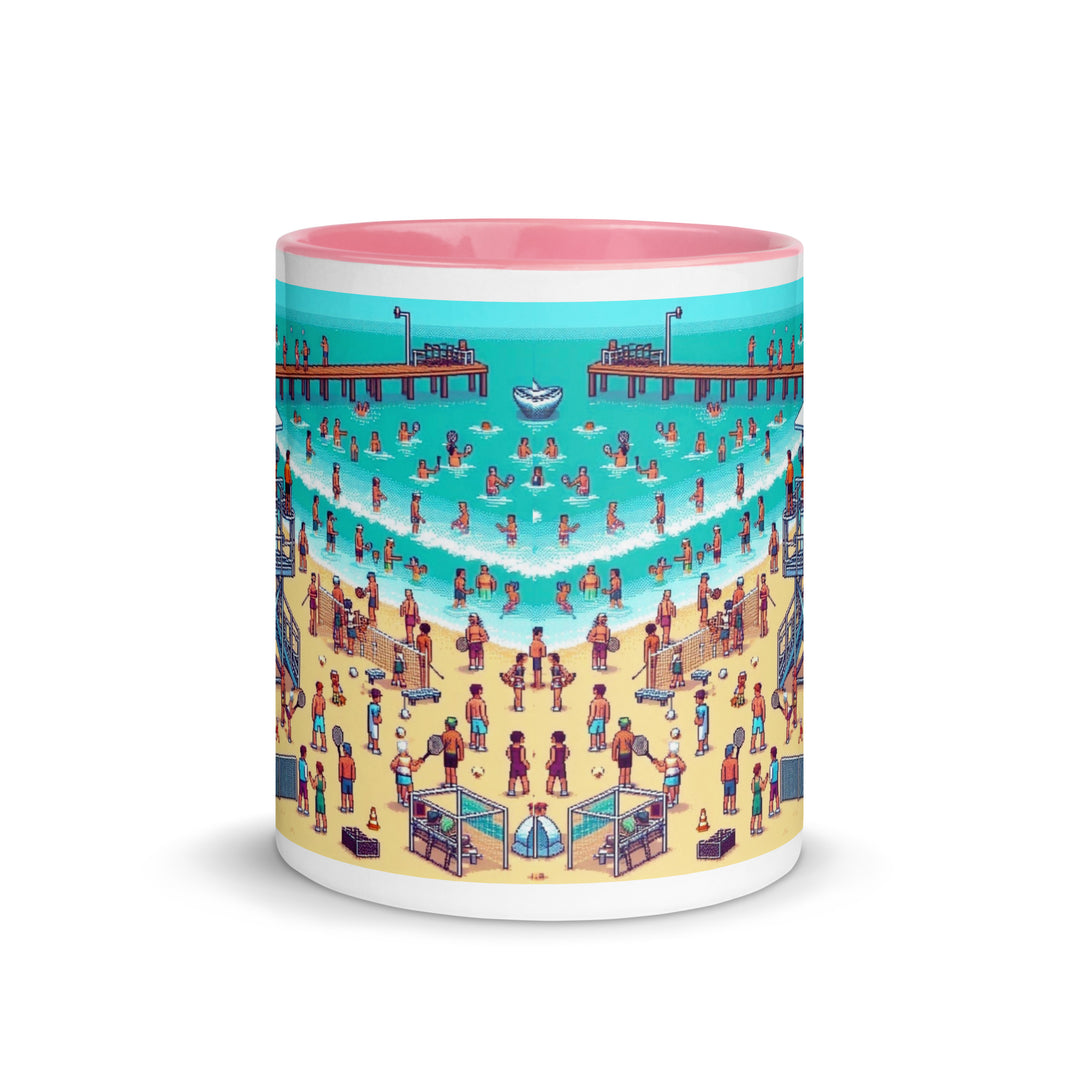 Mug with Color Inside | TLV Frishman Beach 16 Bit