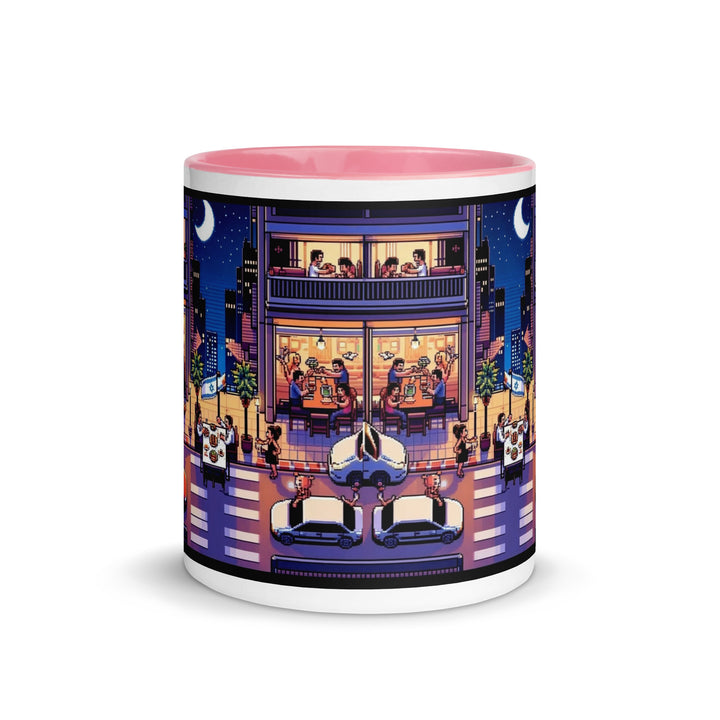 Mug with Color Inside | TLV Nightlife 16 Bit