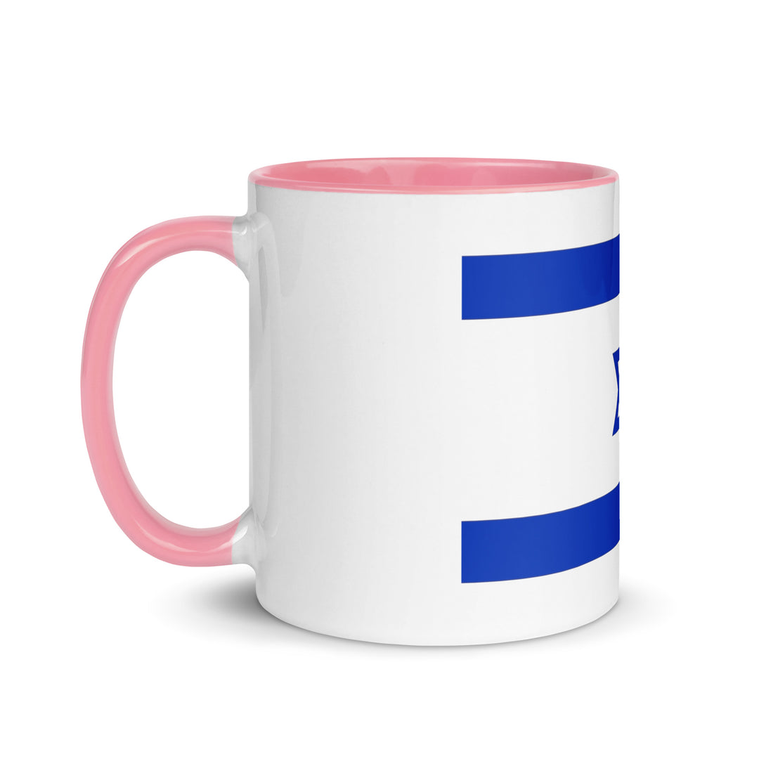 Mug with Color Inside | Israel Flag