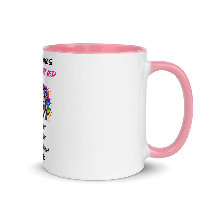 Mug with Color Inside | Kosher Certified Names