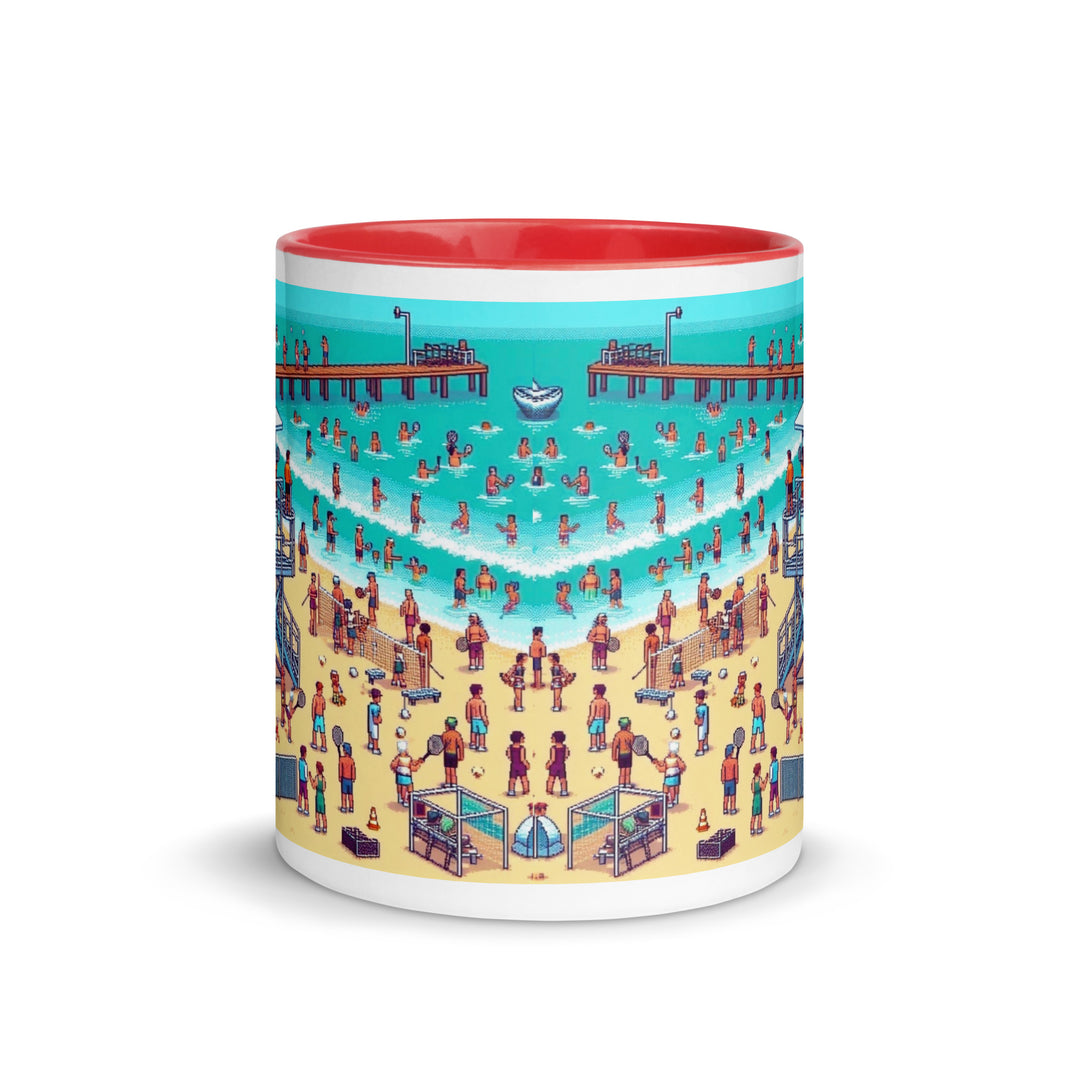 Mug with Color Inside | TLV Frishman Beach 16 Bit
