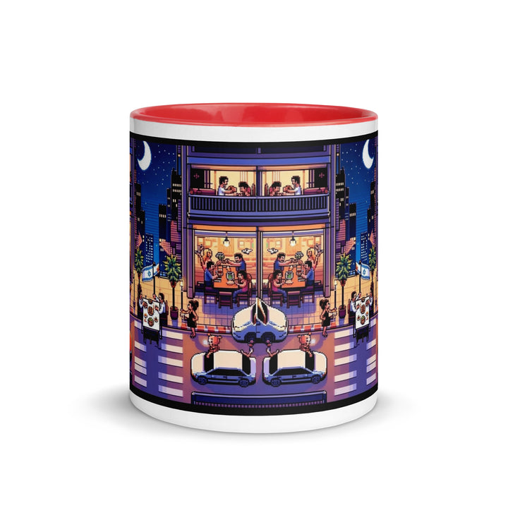Mug with Color Inside | TLV Nightlife 16 Bit