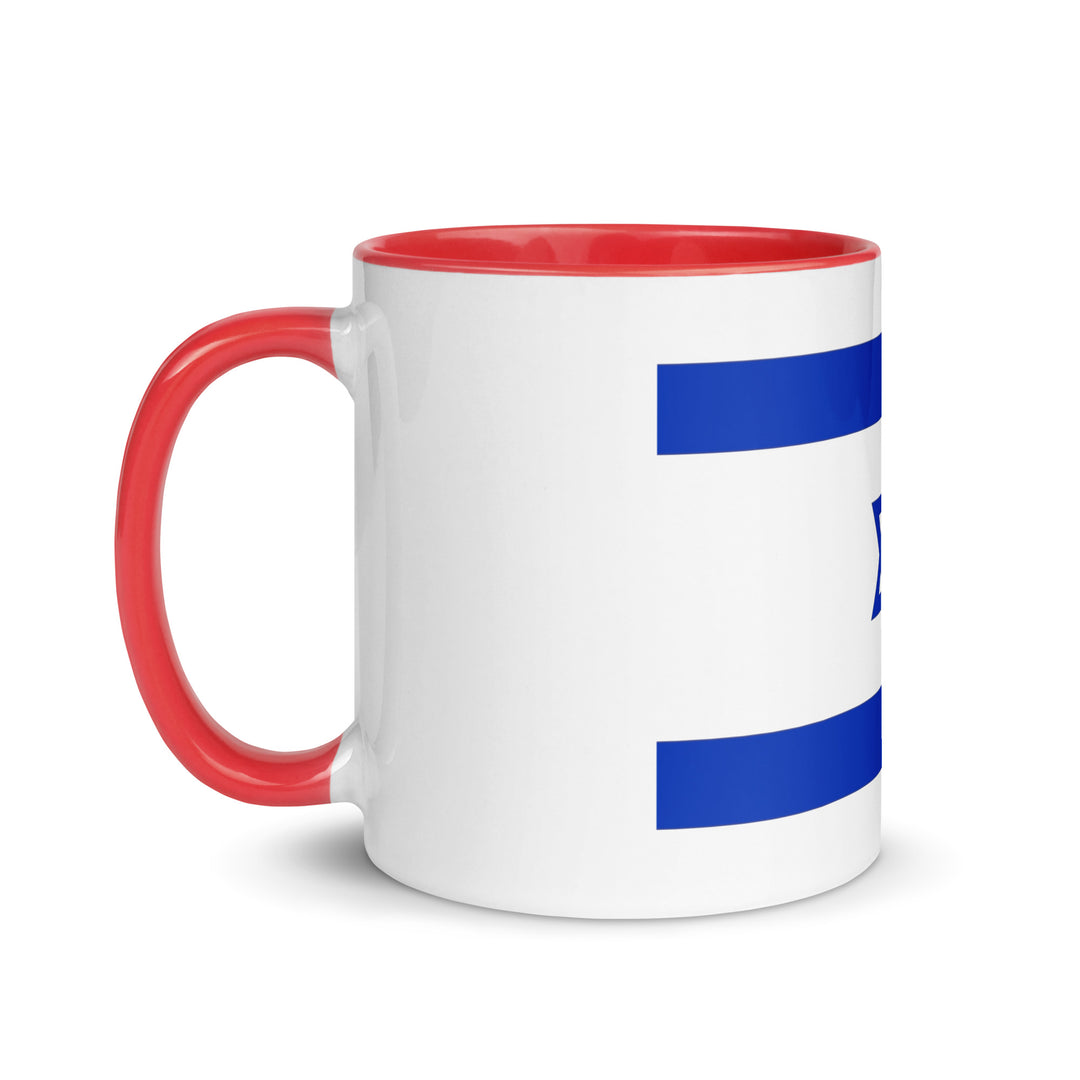 Mug with Color Inside | Israel Flag