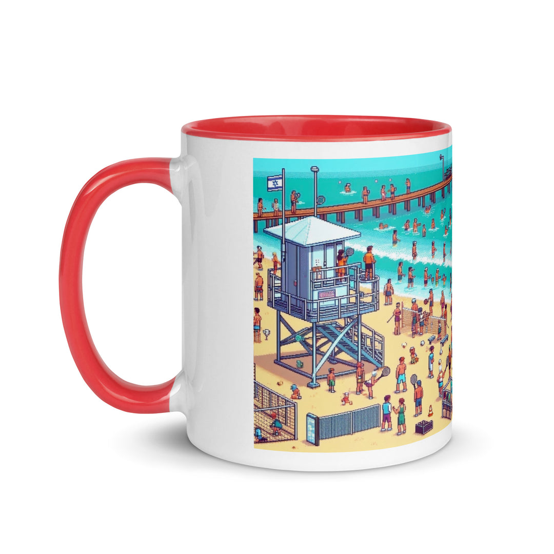 Mug with Color Inside | TLV Frishman Beach 16 Bit