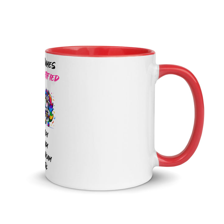 Mug with Color Inside | Kosher Certified Names