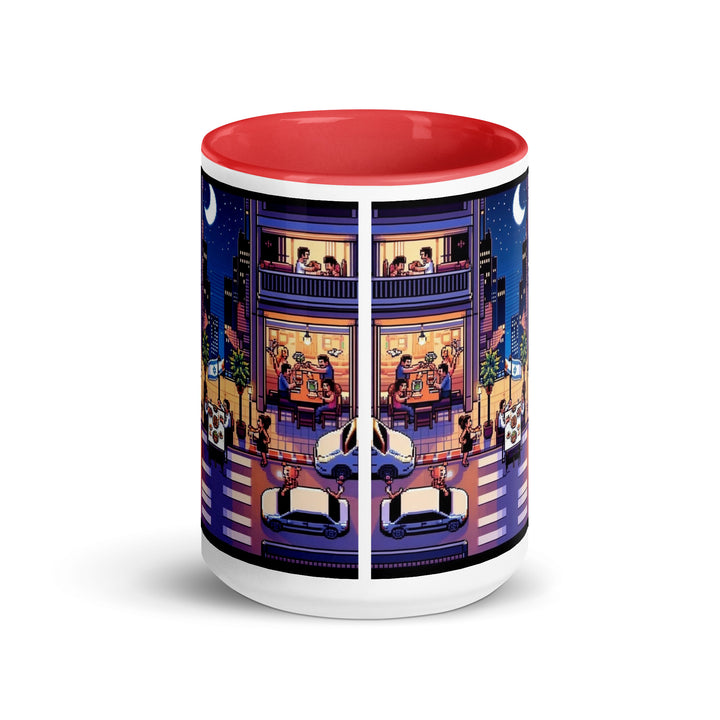 Mug with Color Inside | TLV Nightlife 16 Bit