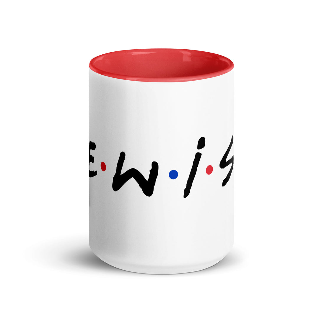 Mug with Color Inside | J.E.W.I.S.H.