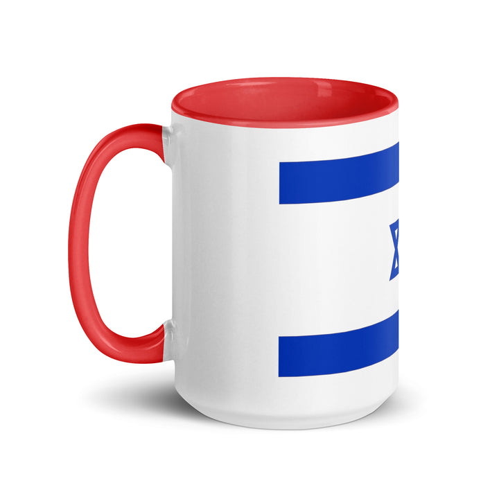 Mug with Color Inside | Israel Flag