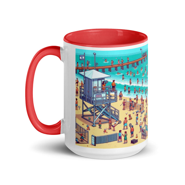 Mug with Color Inside | TLV Frishman Beach 16 Bit