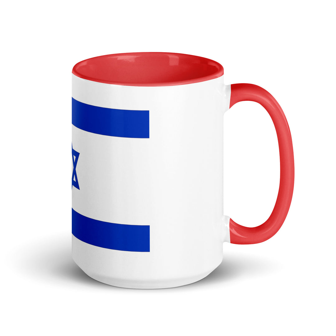 Mug with Color Inside | Israel Flag