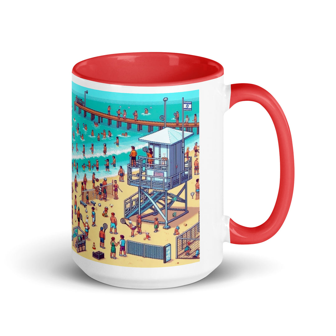 Mug with Color Inside | TLV Frishman Beach 16 Bit