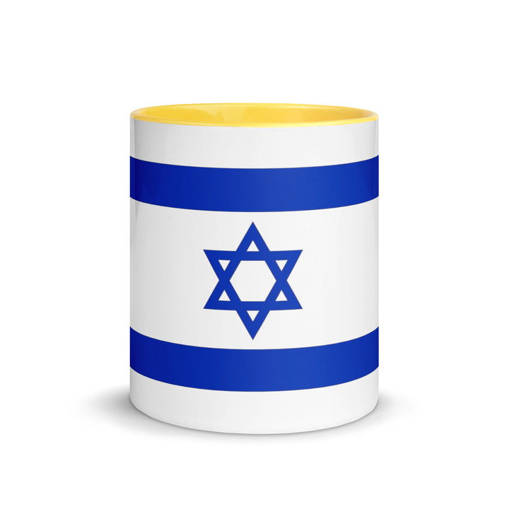 Mug with Color Inside | Israel Flag