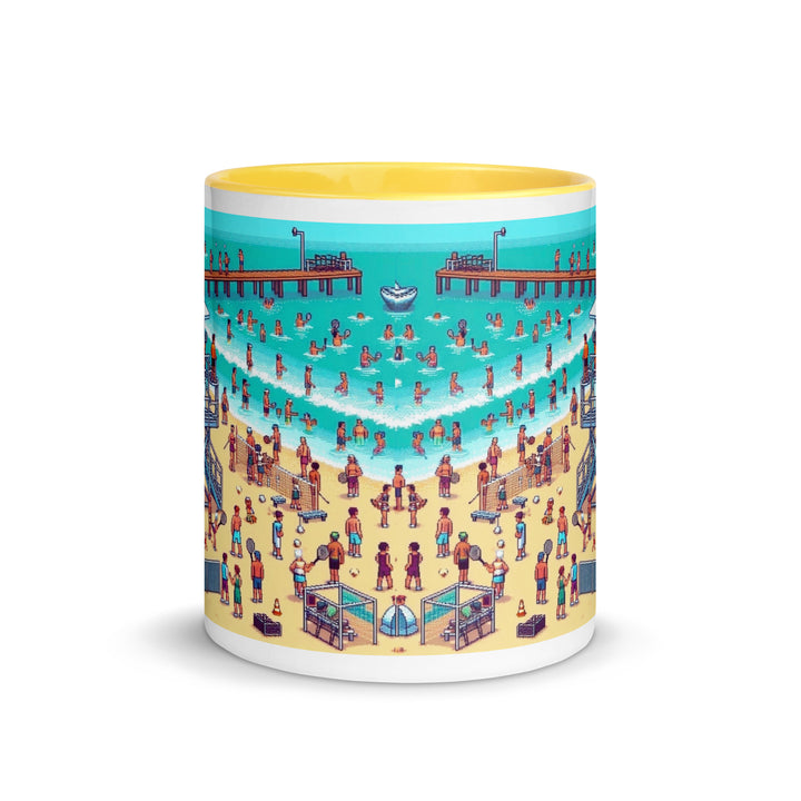 Mug with Color Inside | TLV Frishman Beach 16 Bit