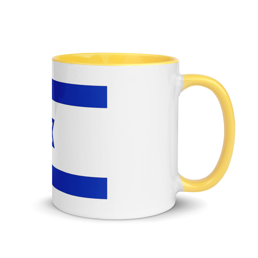 Mug with Color Inside | Israel Flag