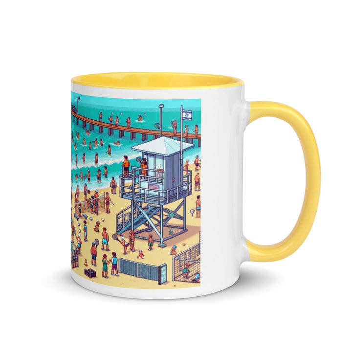 Mug with Color Inside | TLV Frishman Beach 16 Bit