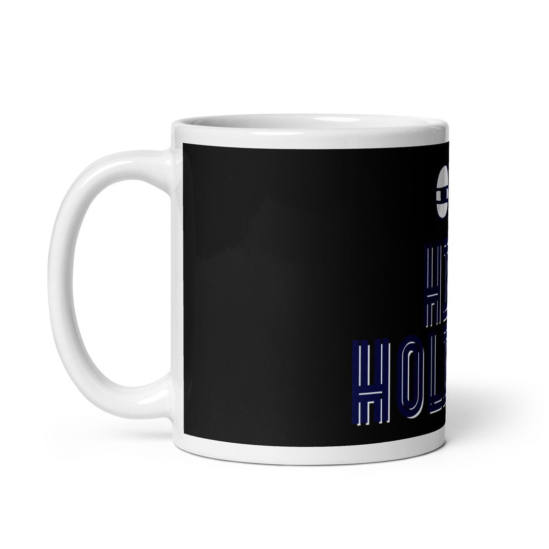 High Holidays Jewish pride mug - detail view