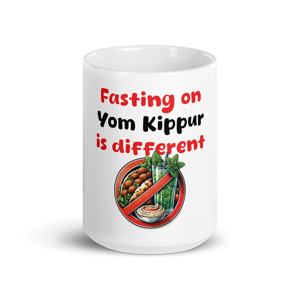 Yom Kippur Jewish pride mug - lifestyle shot