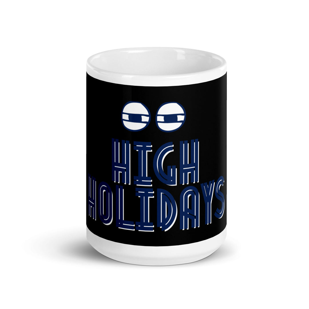 High Holidays Jewish pride mug - lifestyle shot