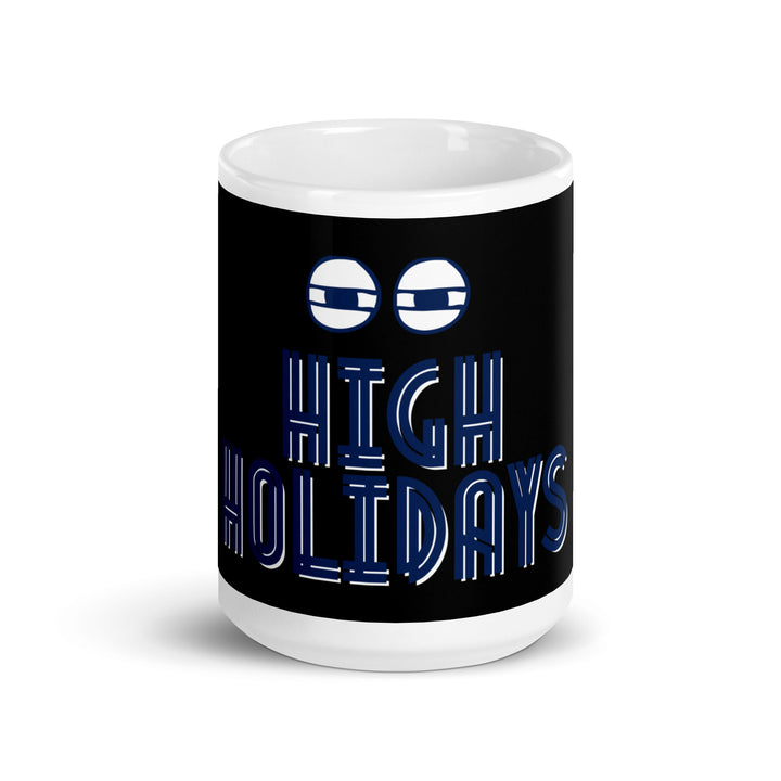 High Holidays Jewish pride mug - lifestyle shot