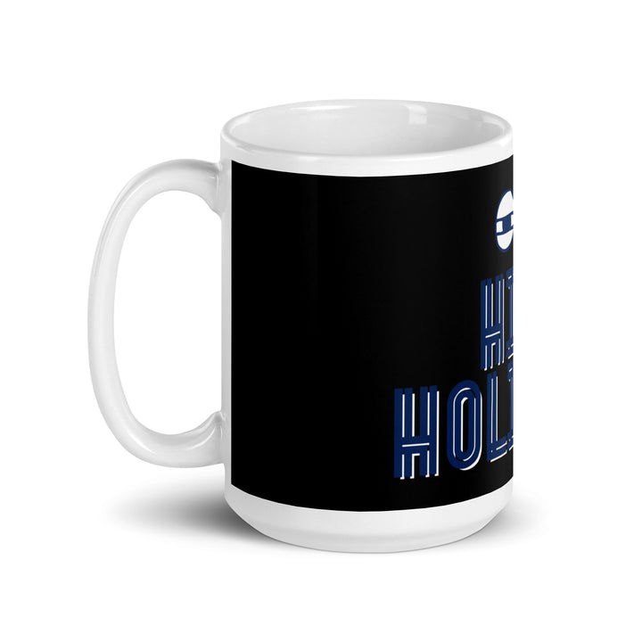 High Holidays Jewish pride mug - flat lay