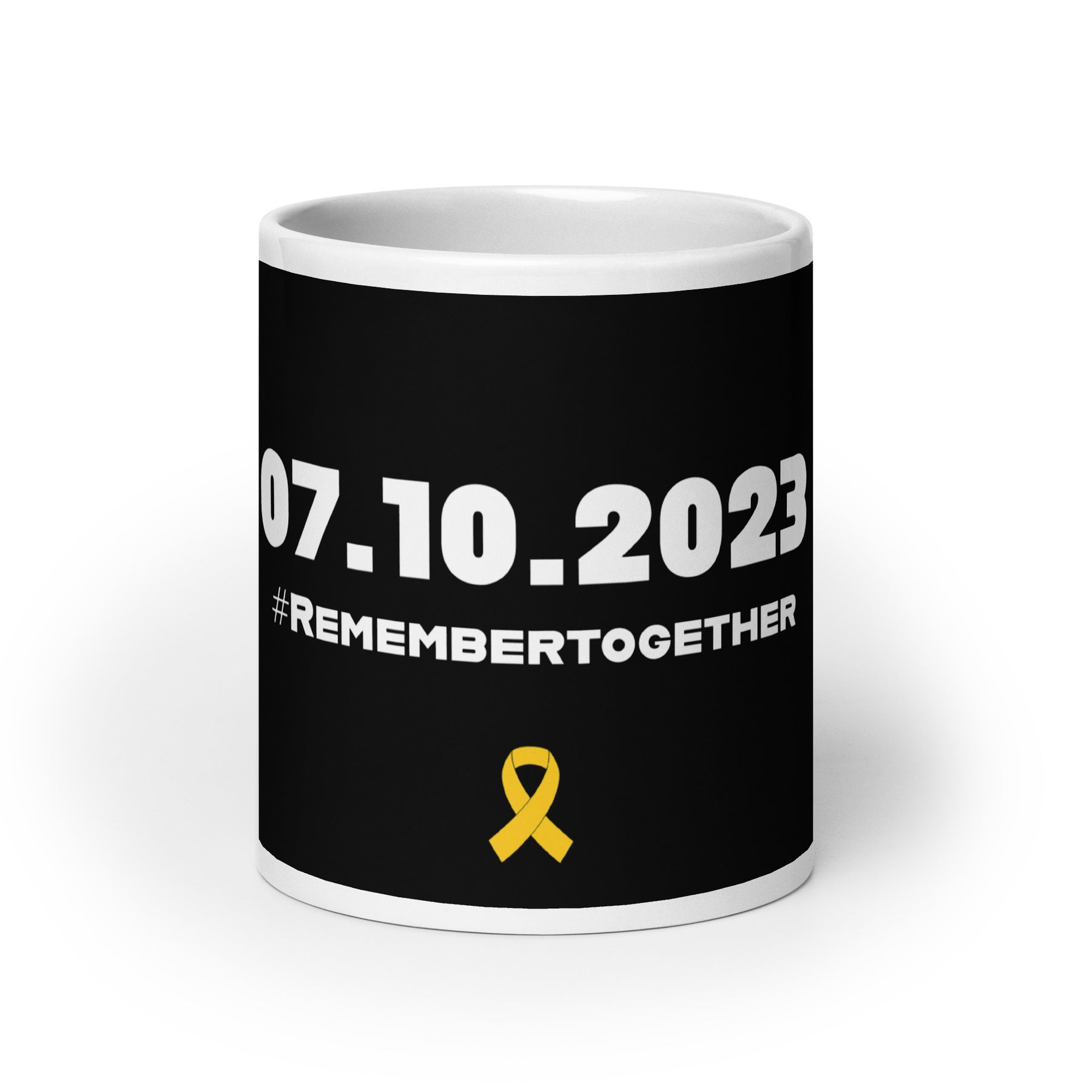 07.10.2023 Remember Together Mug – Jewish Apparel