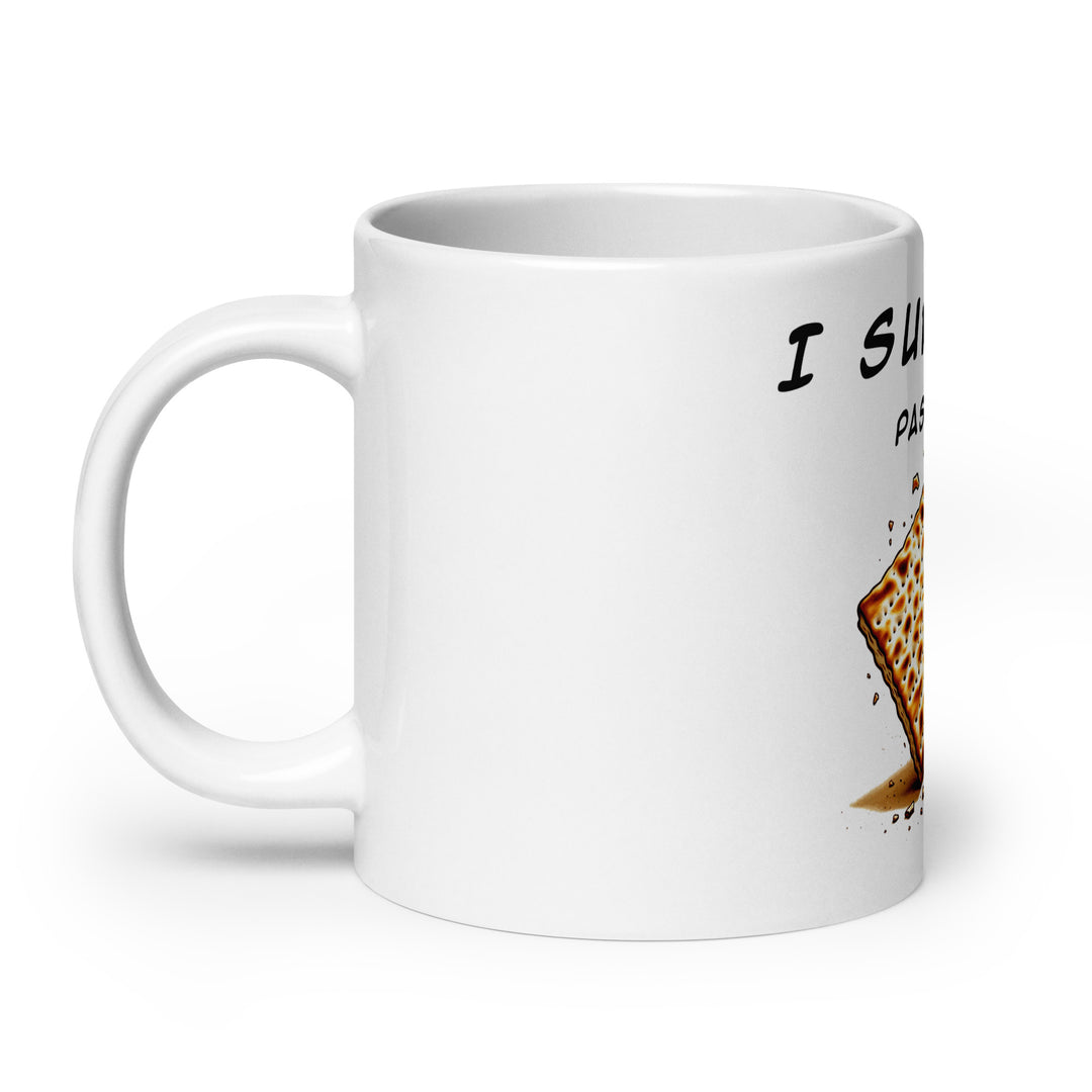 Passover Jewish pride mug - folded view