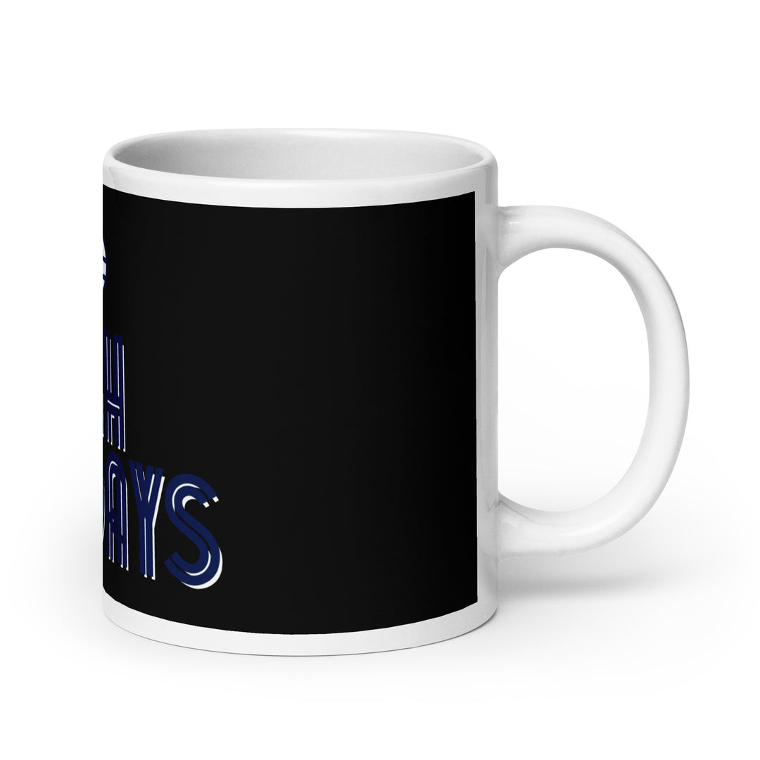 High Holidays Jewish pride mug - side view