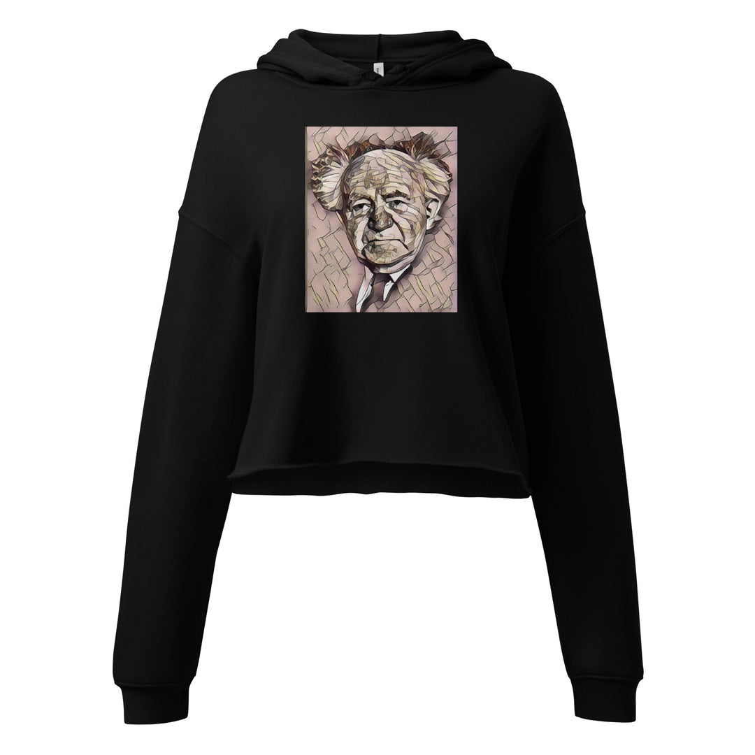 Crop Hoodie | David Ben Gurion