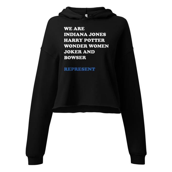 Crop Hoodie | We are Iconic Roles 1