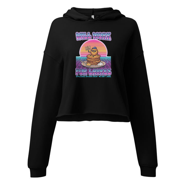 Will Work for Latkes 80s Jewish pride women&