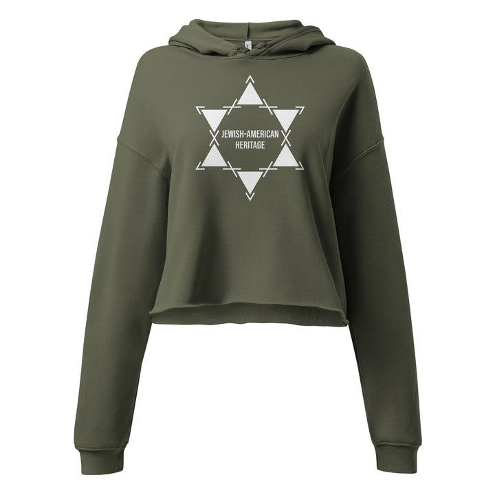 Crop Hoodie | Jewish American Heritage