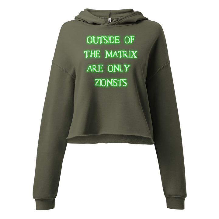 Crop Hoodie | Matrix