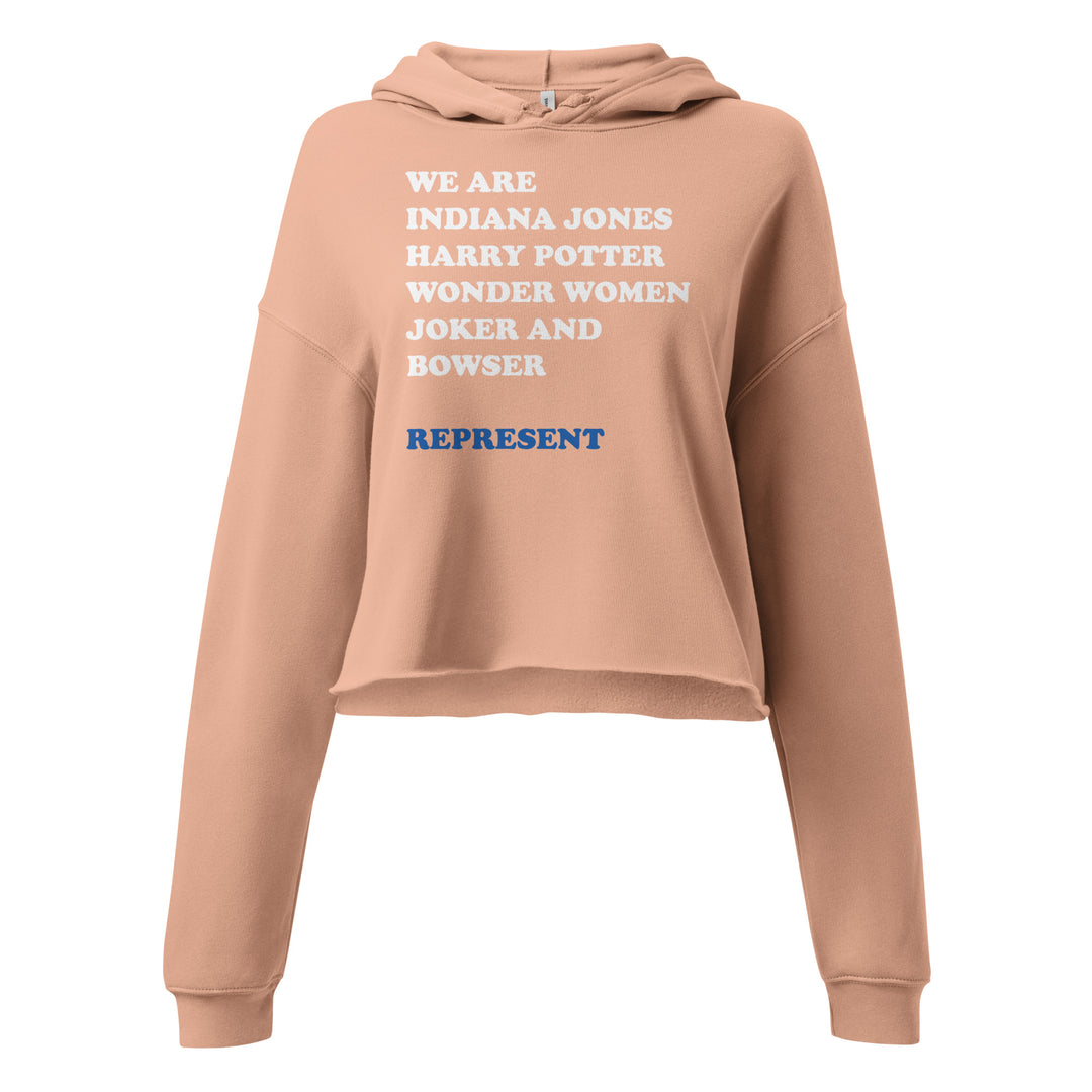 Crop Hoodie | We are Iconic Roles 1